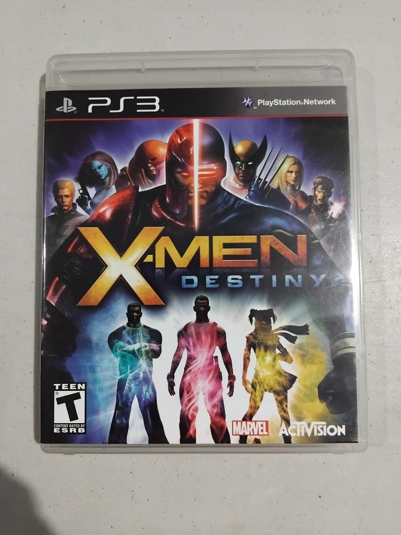 PS3 (PlayStation 3) Game - X-Men Destiny - 2011, Video Gaming, Video ...