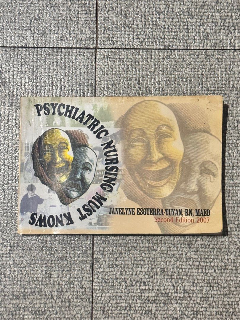 Psychiatric Nursing Must Knows Book (Category: Textbooks) located in Obando. Submitted by pepperooshop (Listing ID 1316915130, Image 1). Description: Message me for more info.