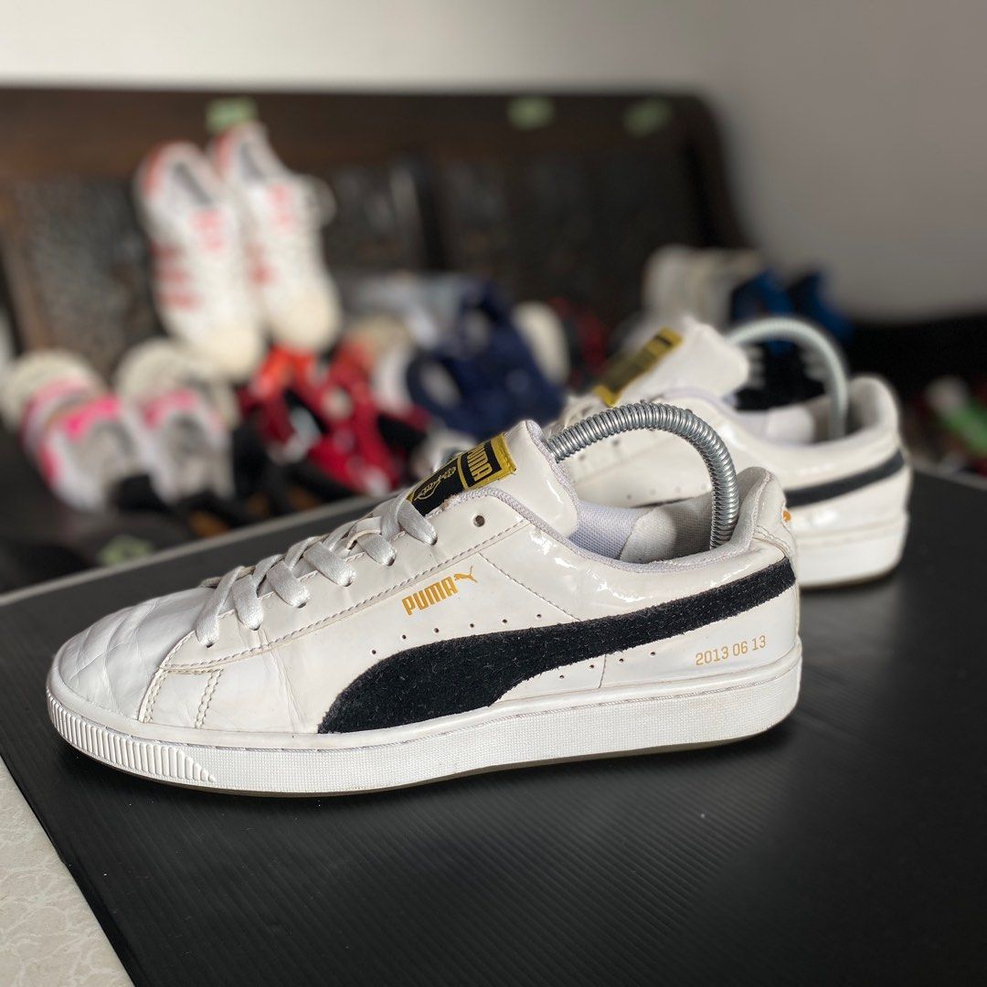 PUMA X BTS Basket Patent Shoes Bangtanboys Collaboration 36827801 Size 39 Insole 25cm