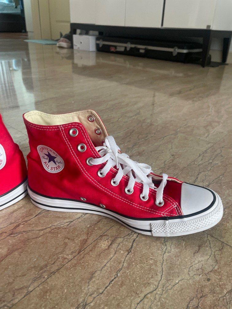Red Converse high top