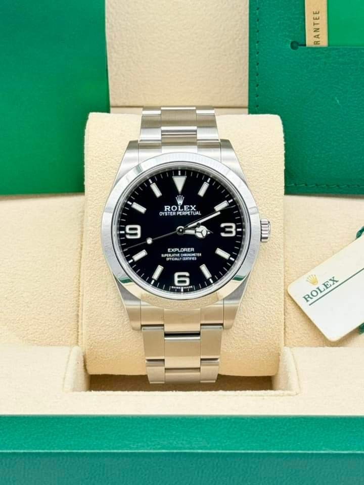 Rolex Explorer 1 Mk2 39mm Black Dial Luxury Watches on Carousell