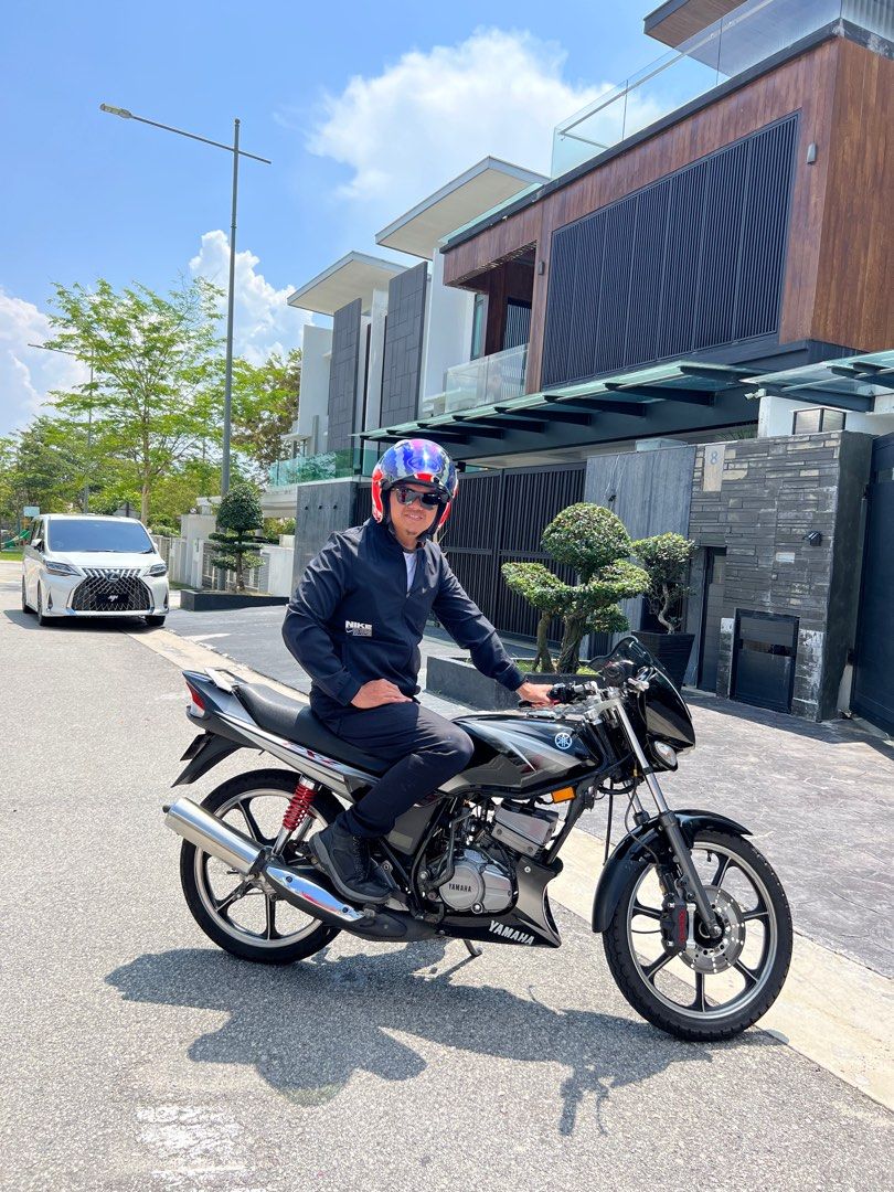 Rxz Catalyzer Hitam Skala 2009 Motorbikes On Carousell