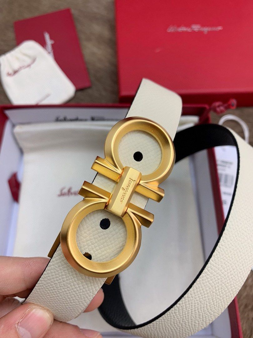 Salvatore ferragamo ladies belt top