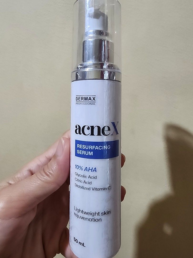 Skinstation / Dermax / AcneX serum (Category: Face Care) located in Caloocan City. Submitted by morelucky888 (Listing ID 1316913913, Image 1). Description: 🪷impulsive buyer bought 6 bottles of these, might as well sell some baka hindi ko magamit until expiry date🤭 🪷 brandnew and sealed 🪷 2027 expiry.