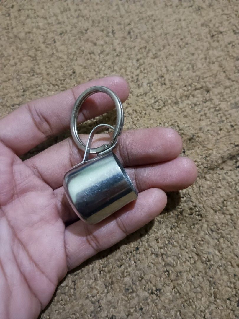 Small stainless steel cup (Category: Coffee & Tea Tableware) located in Quezon City. Submitted by markgolveo (Listing ID 1316863246, Image 1). Description: Small stainless steel cup.