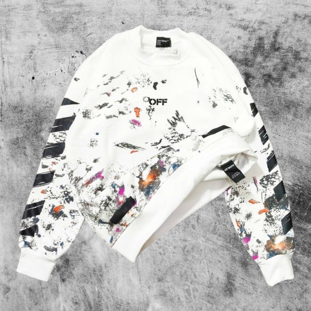 Off white sweater galaxy store