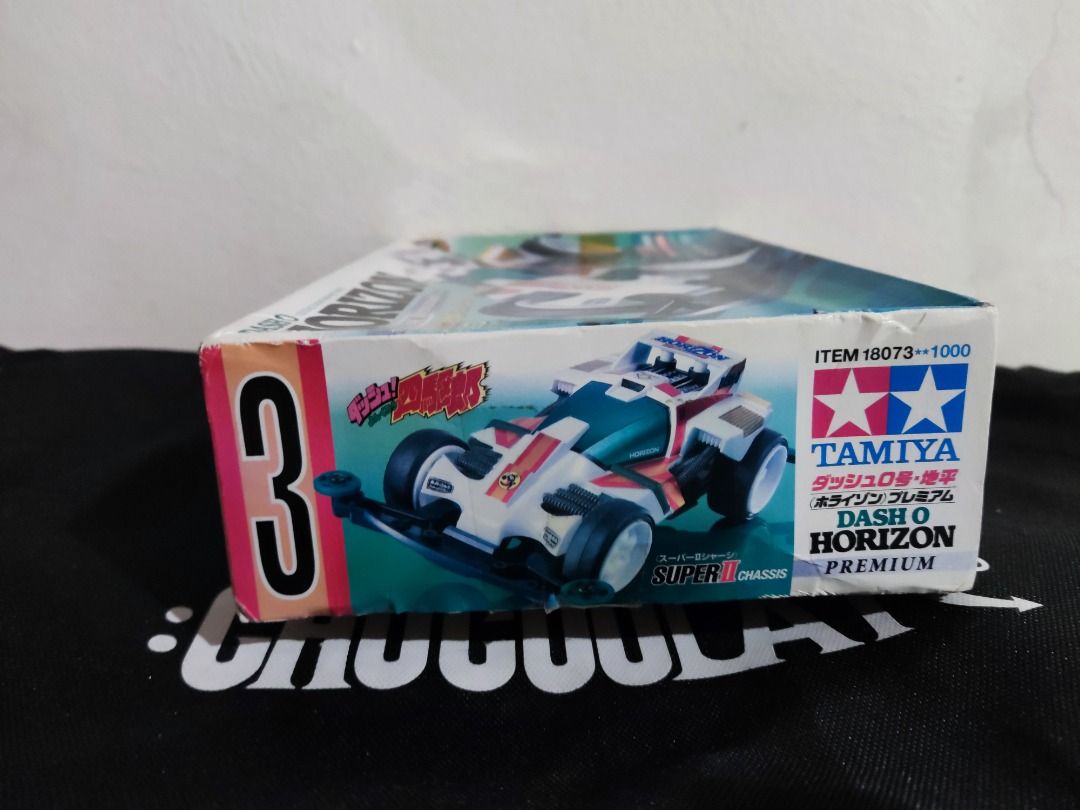 Tamiya Racer Mini 4WD No.73 Dash 0 Horizon Premium Super II Chassis 1/ ...