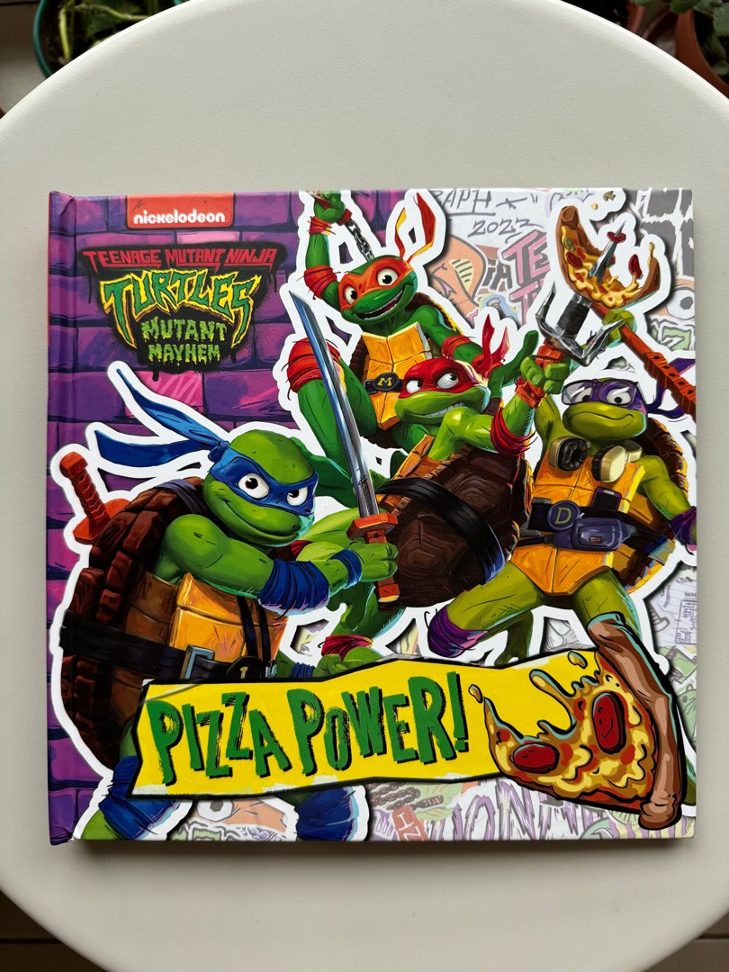 Teenage Mutant Ninja Turtles Mutant Mayhem Pizza Power Pop up Book ...