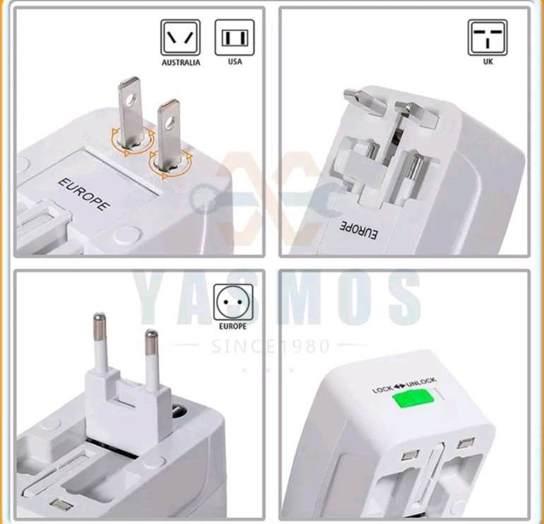 UNIVERSAL ADAPTER US UK AU STANDARD (Category: Electrical, Adaptors & Sockets) located in Pasig City. Submitted by benildarustia18 (Listing ID 1316818855, Image 1). Description: BRANDNEW AND ONHAND..