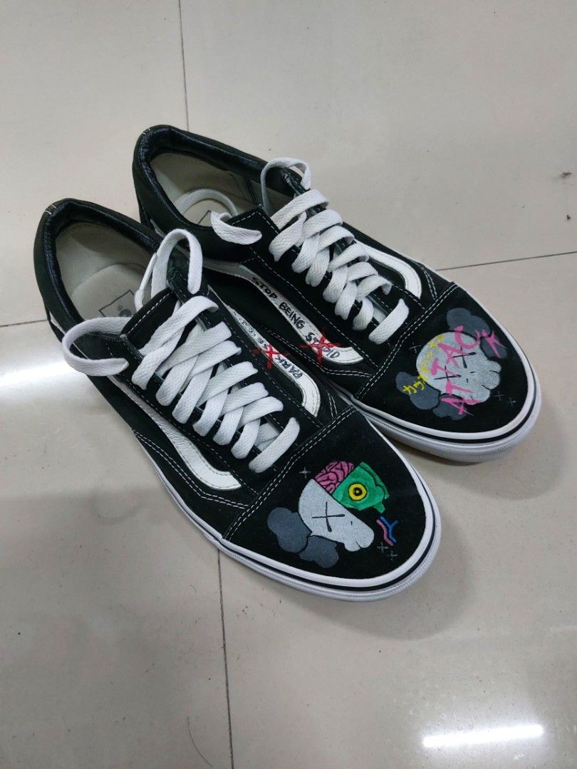 Custom kaws vans sale
