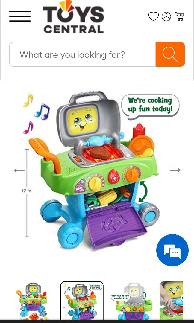Leapfrog grill clearance