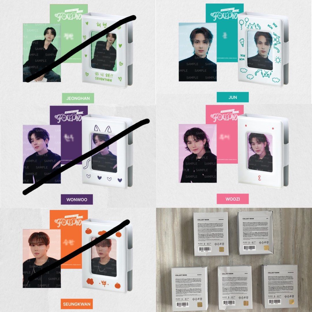 SEVENTEEN FOLLOWAGAIN 未開封 トレカ 5個セット 【公式通販】