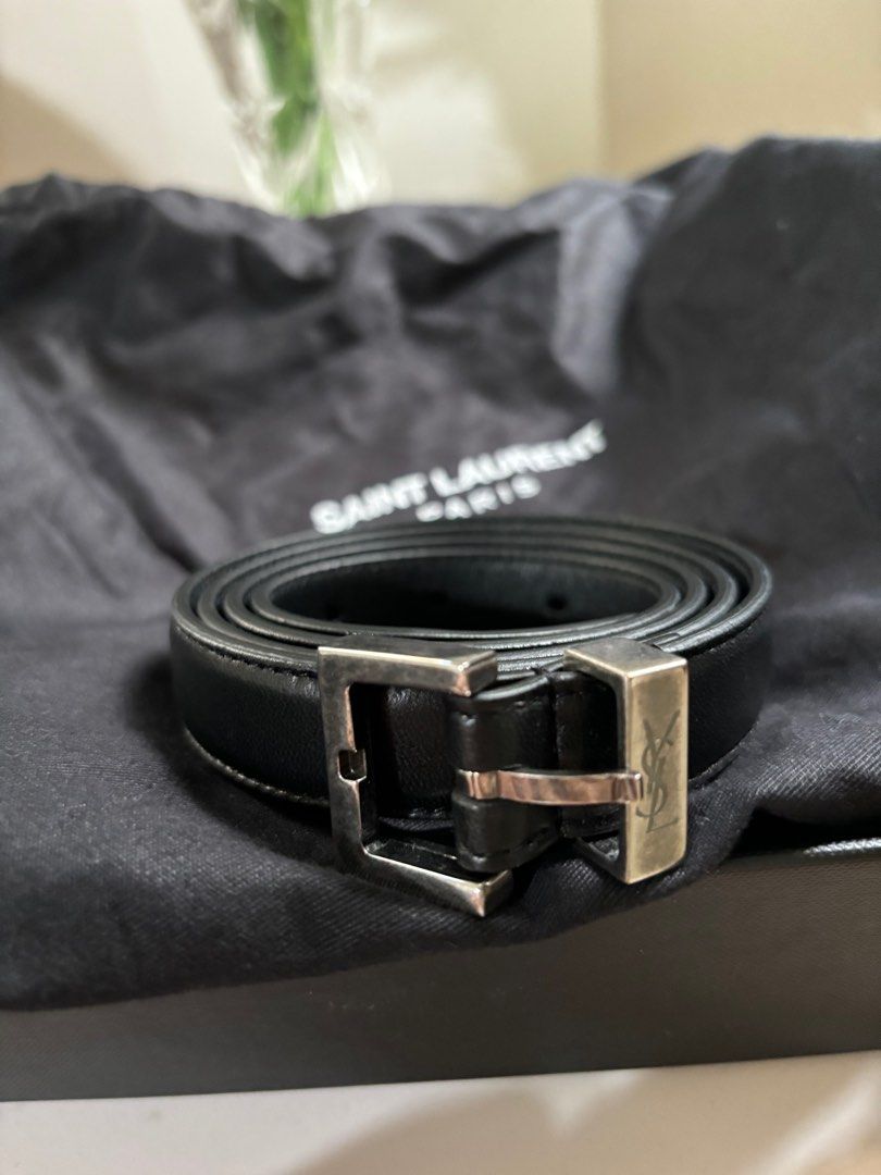 Ysl skinny belt on sale