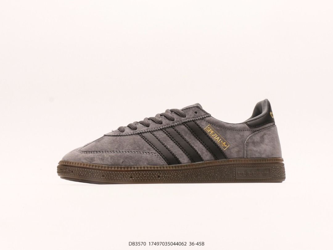 Adidas handball spezial grey and black discount