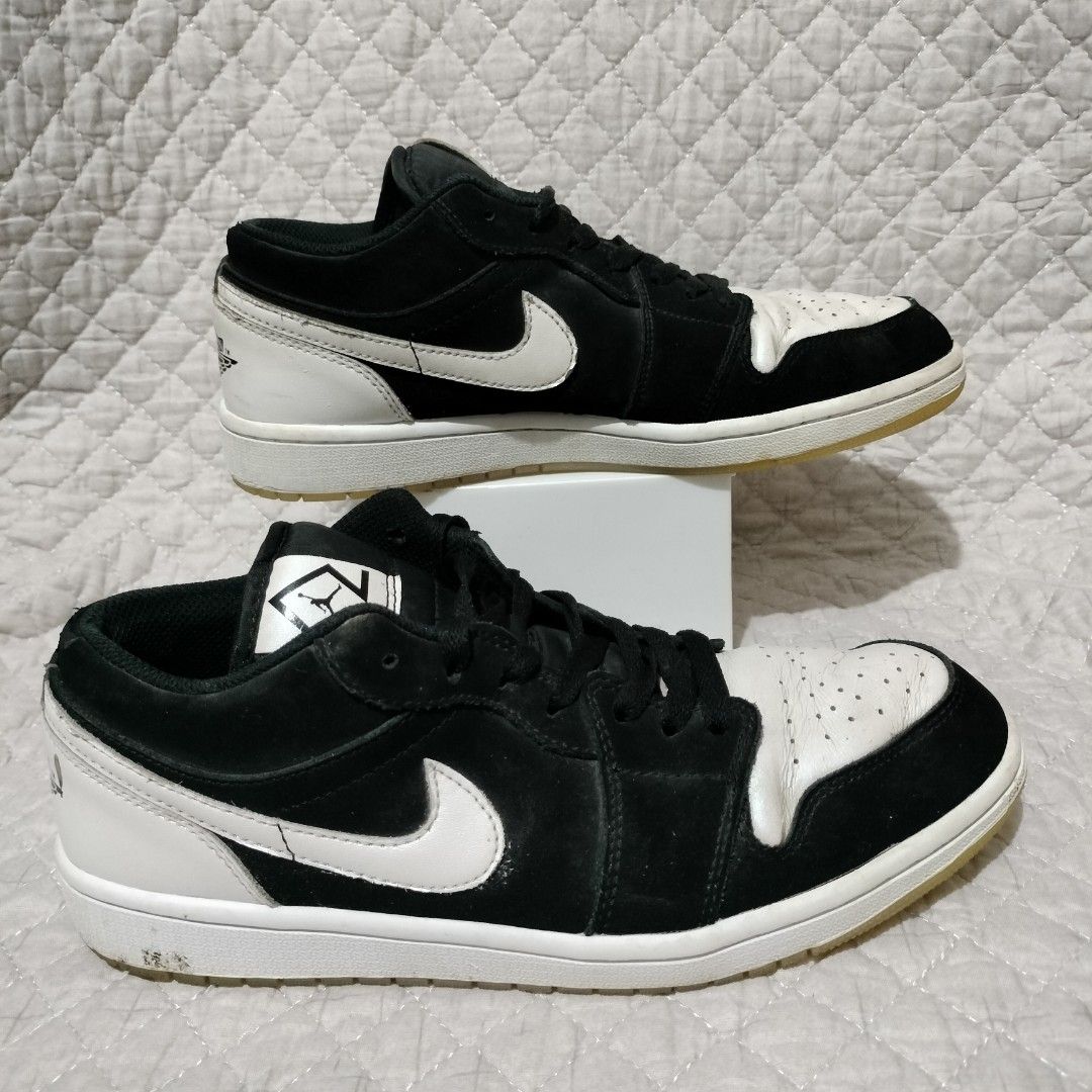 AIR JORDAN 1 LOW SE DIAMOND US 9 EUR 42.5 27cm Men s Fashion Footwear Sneakers on Carousell
