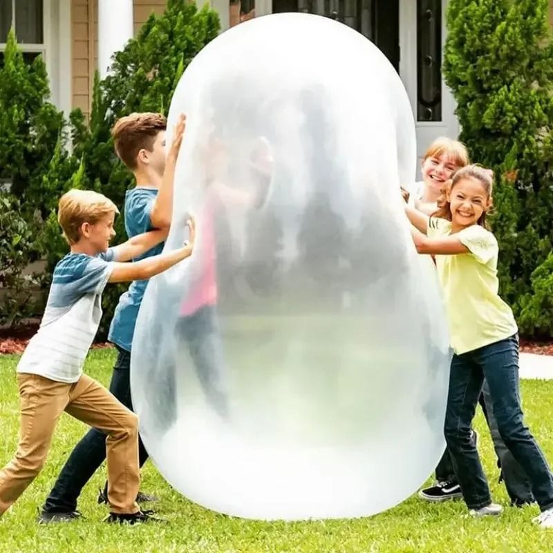 Amazing Bubble Ball Water fillable filled transparent Bouncy Balls Super Strongly Stretching unbreakable Bubble Balls Carousell