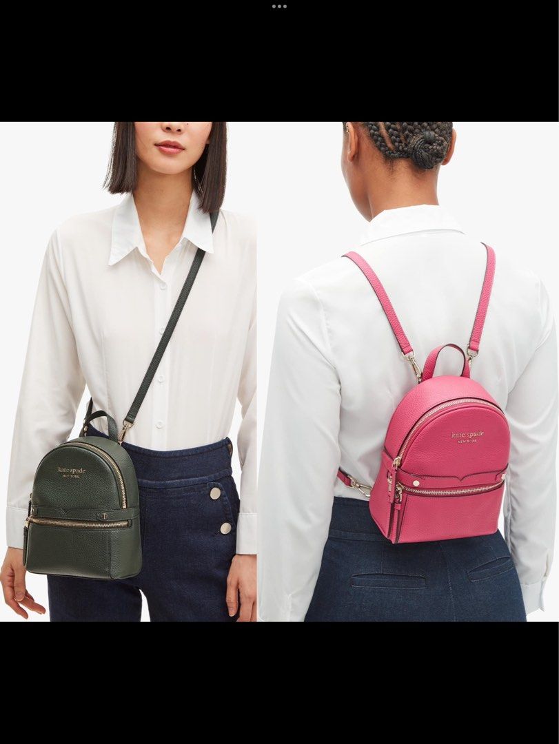 Hot pink kate spade backpack store