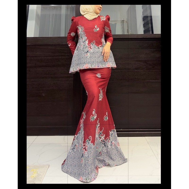 Baju kurung fesyen Women s Fashion Muslimah Fashion Baju Kurung sets on Carousell