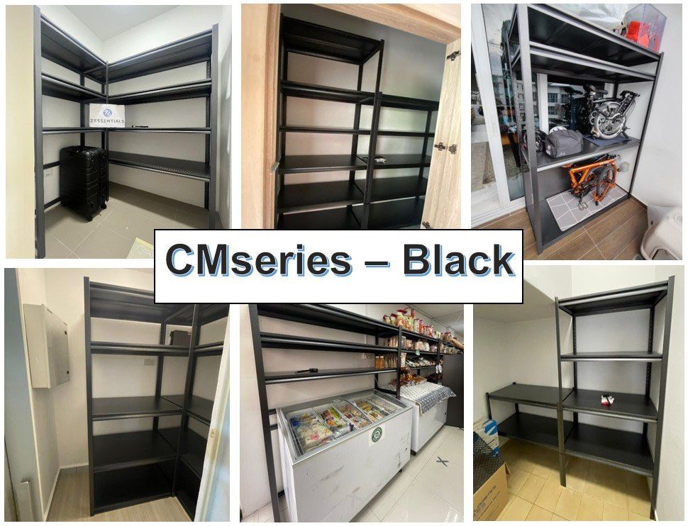 Boltless Storage Racks Black White Cream Wholesale Ready