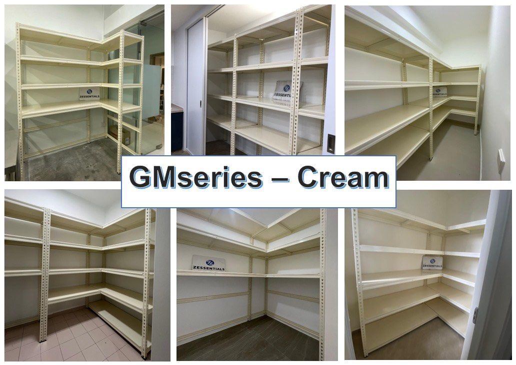 Boltless Storage Racks Black White Cream Wholesale Ready