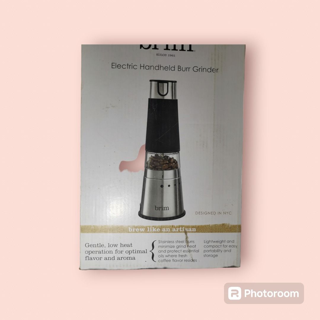 brim ELECTRIC HANDHELD COFFEE GRINDER TV Home Appliances Kitchen Appliances Coffee Machines Makers on Carousell