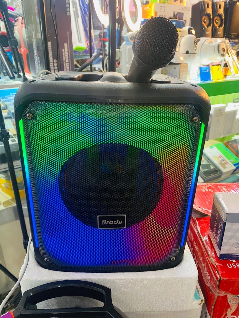 Broudu bluetooth speaker (Category: Soundbars, Speakers & Amplifiers) located in Pasig City. Submitted by czyzabbabyneeds (Listing ID 1317060011, Image 1). Description: Brodu speaker for sale ‼️ Sulit at pangmalakasang speaker Available ‼️ Bluetooth ✅ Rechargeable✅ Guitar port ✅ Wireless mic ✅ Subwoofer✅ Dynamic✅ Karaoke✅ Tv port✅ Brandnew‼️ Wholesale ,retail,bulk Super sale ‼️ 📍direct bodega warehouse Metro manila area Deliver lalamove with sf 