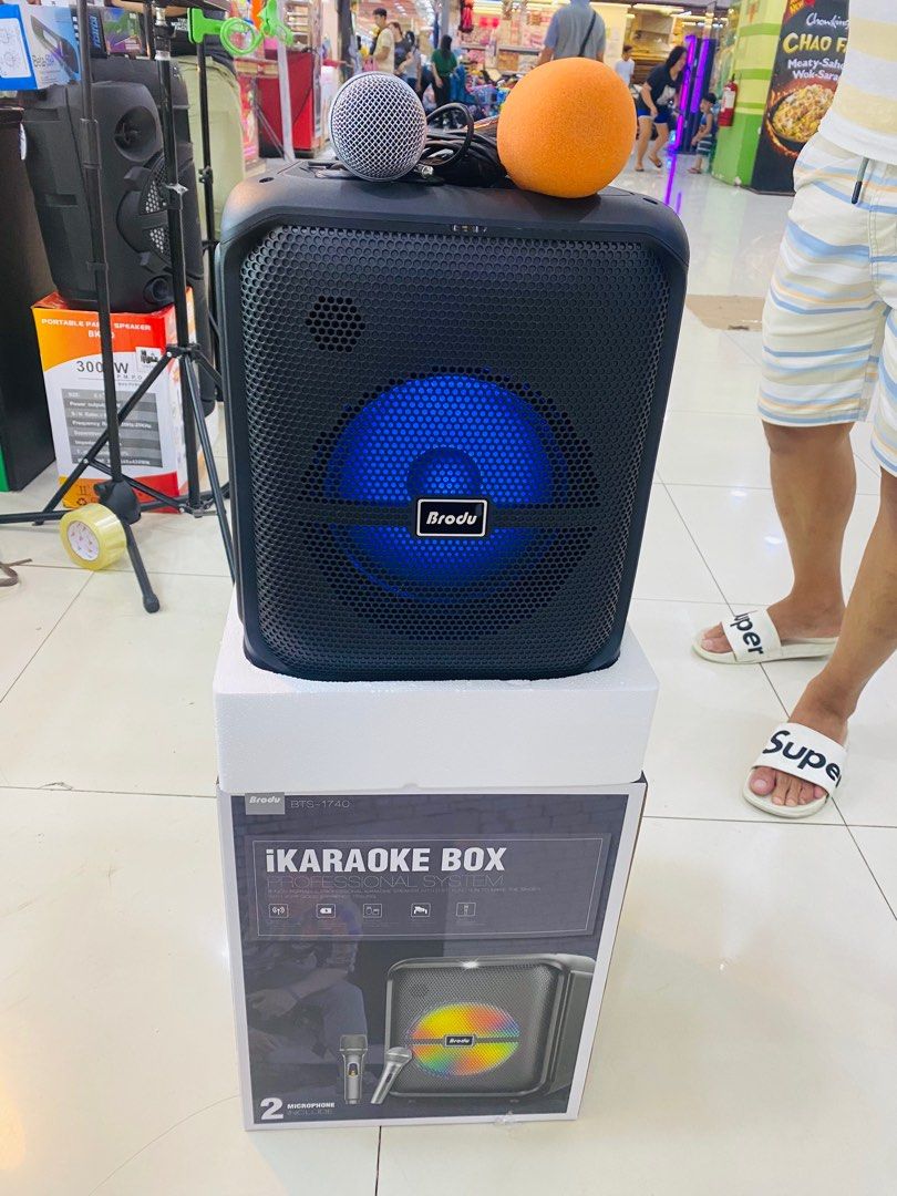 Broudu bluetooth speaker (Category: Soundbars, Speakers & Amplifiers) located in Pasig City. Submitted by czyzabbabyneeds (Listing ID 1317060011, Image 3). Description: Brodu speaker for sale ‼️ Sulit at pangmalakasang speaker Available ‼️ Bluetooth ✅ Rechargeable✅ Guitar port ✅ Wireless mic ✅ Subwoofer✅ Dynamic✅ Karaoke✅ Tv port✅ Brandnew‼️ Wholesale ,retail,bulk Super sale ‼️ 📍direct bodega warehouse Metro manila area Deliver lalamove with sf 