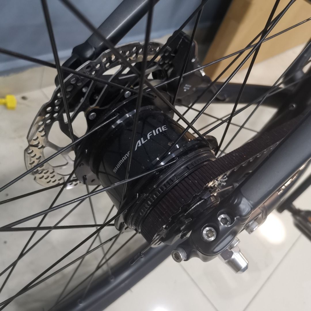 Cannondale Badboy 1 Belt Drive Urban Bike Lefty Shimano Alfine 8 speed internal gear hub with Gates belt drive Sports Equipment Bicycles Parts Bicycles on Carousell