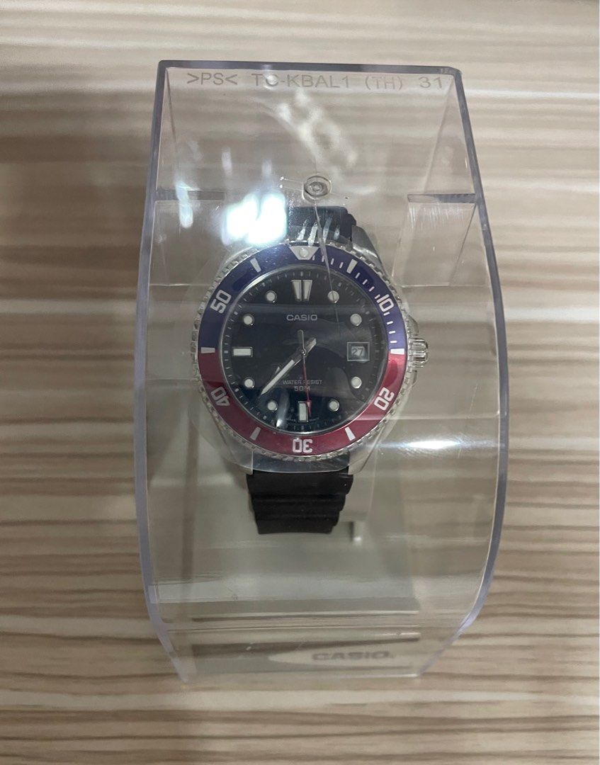 Casio MDV-10-1A2V Watch (Category: Men's Watches) located in Angono. Submitted by jinjeonkook (Listing ID 1317116730, Image 3). Description: - RFS: decluttering - SRP: 5,720 pesos - Price is slightly negotiable - Battery is working .