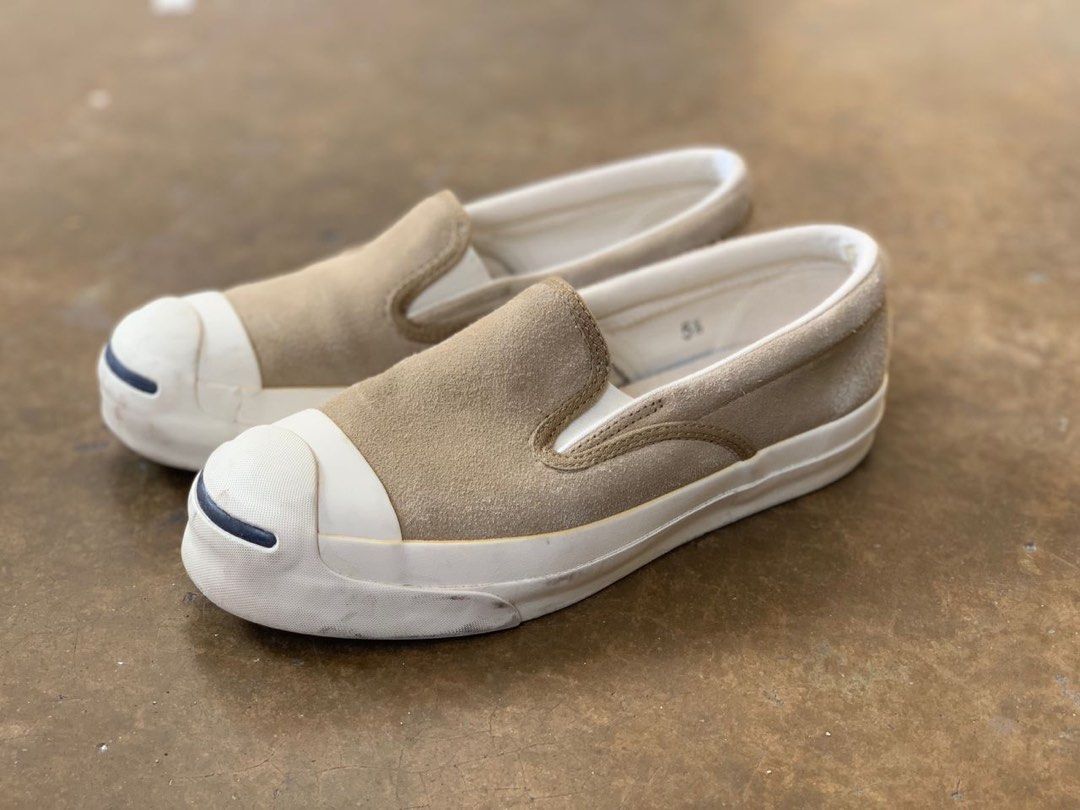 Converse Jack purcell RET SLIP ON Suede Leather