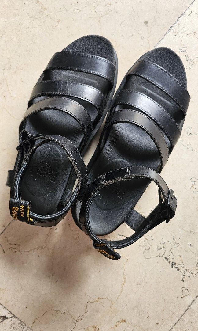 Doc Martens Leather Sandals (Category: Sandals) located in Makati City. Submitted by fosterkid (Listing ID 1317150651, Image 2). Description: size 10. like new. used twice only..