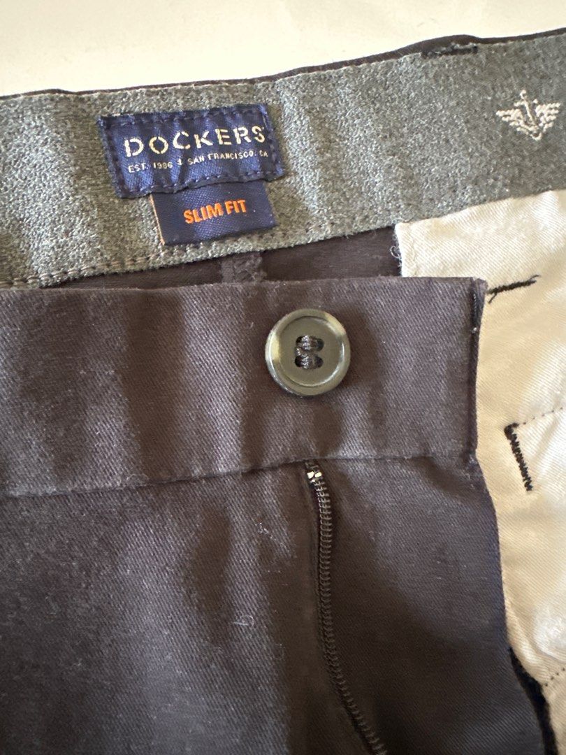 Dockers Workday Khaki Pants With Smart 360 Flex Slim Fit 36272 0006 seluar panjang long trousers