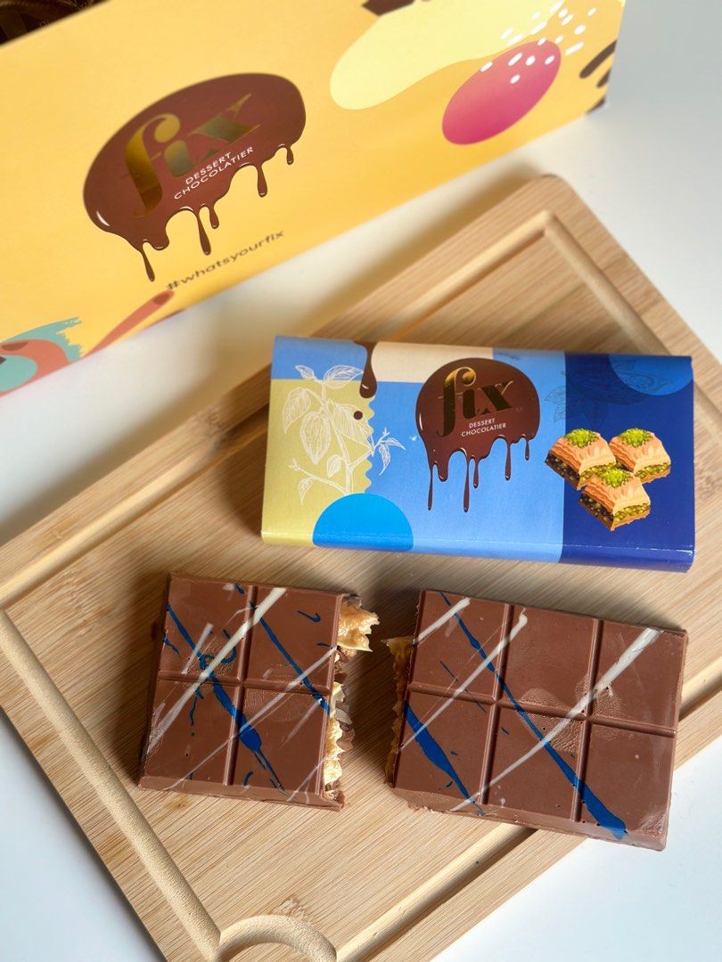 Dubai Fix Chocolate, Food & Drinks, Other Food & Drinks on Carousell
