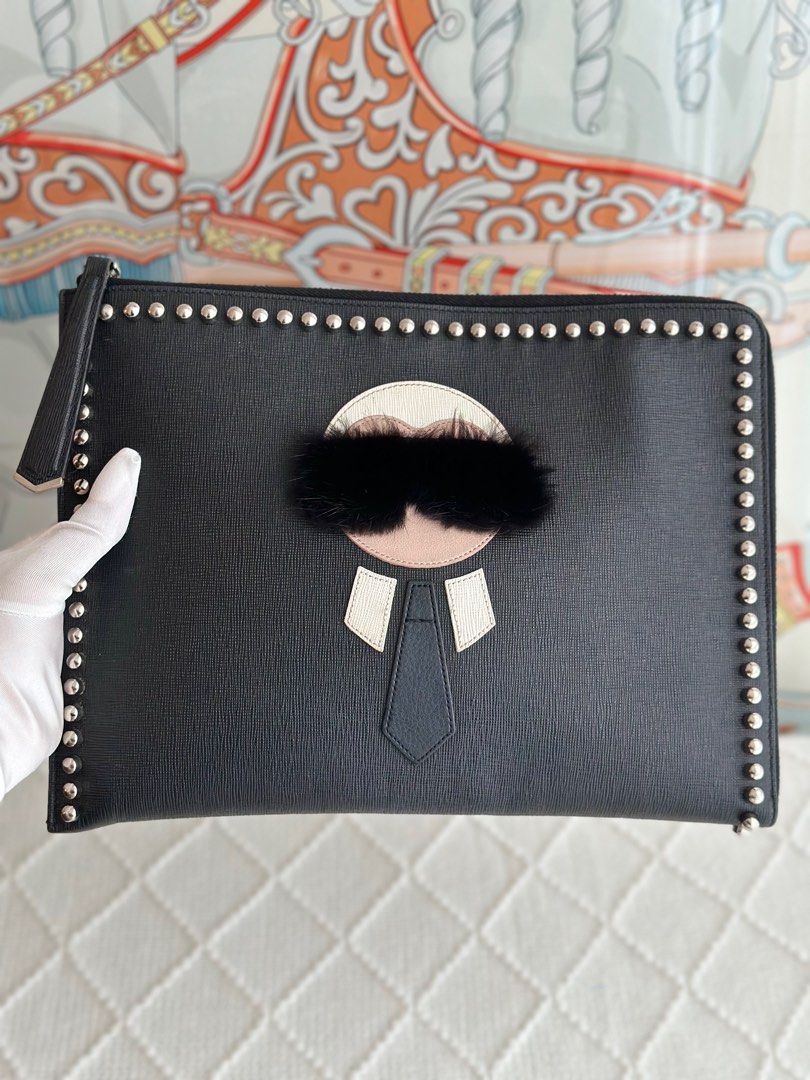 Fendi Karlito Clutch Luxury Bags Wallets on Carousell