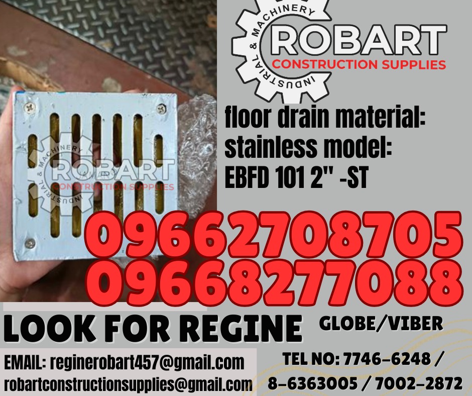 floor drain material: stainless model: EBFD 101 2