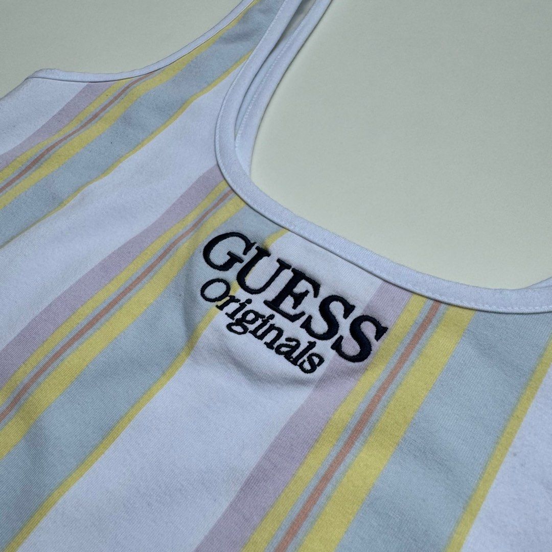 Guess striped bodysuit online
