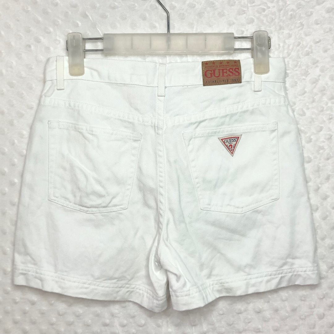 Guess white shorts shop