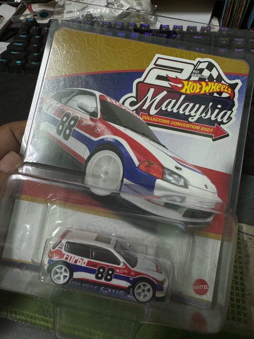Hot Wheels Honda Civic EG 2nd Annual Malaysia Art Of Speed AOS