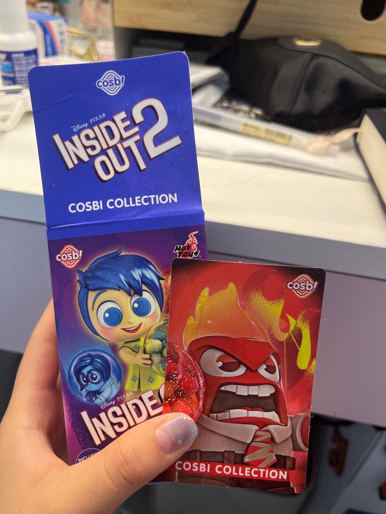 Inside out2盲盒 怒怒, 興趣及遊戲, 玩具 & 遊戲類 - Carousell
