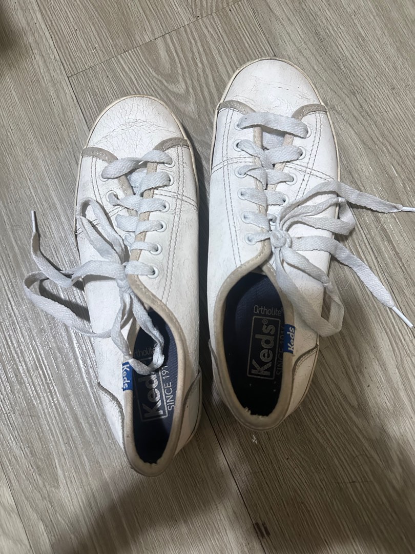 Keds ortholite white top