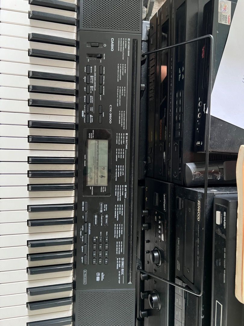 Keyboard Casio CTK3500 (Category: Musical Instruments) located in Mandaluyong City. Submitted by kateortigas (Listing ID 1317089793, Image 3). Description: Casio CTK 3500 Orig price: 13500 Specs https://www.casio.com/ph/electronic-musical-instruments/product.CTK-3500/ RFS: Liquidating for a synth project.