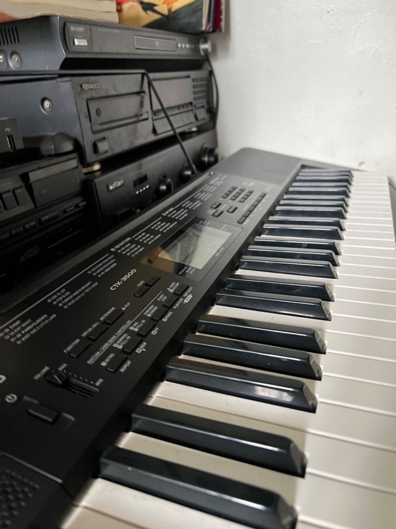 Keyboard Casio CTK3500 (Category: Musical Instruments) located in Mandaluyong City. Submitted by kateortigas (Listing ID 1317089793, Image 2). Description: Casio CTK 3500 Orig price: 13500 Specs https://www.casio.com/ph/electronic-musical-instruments/product.CTK-3500/ RFS: Liquidating for a synth project.