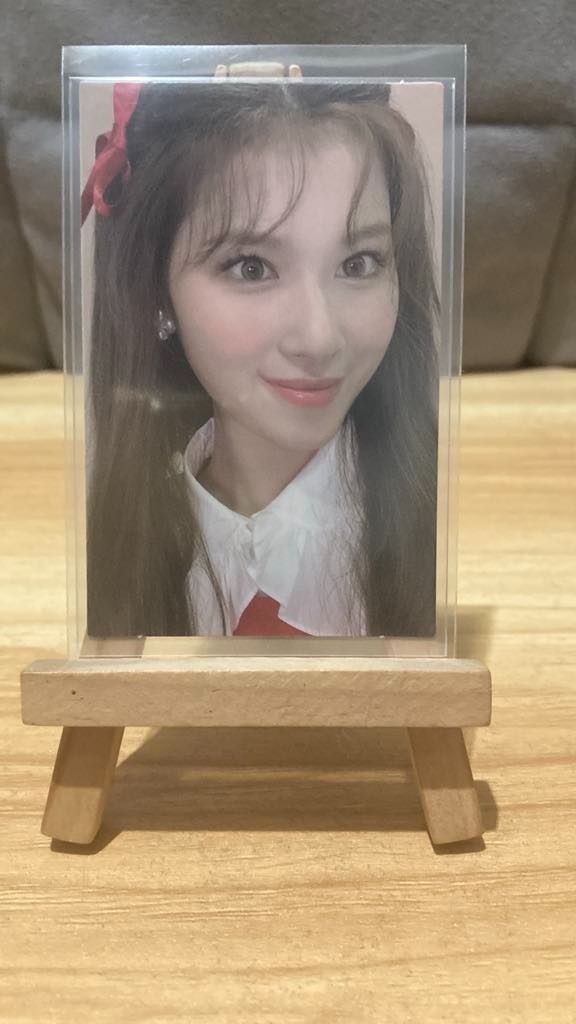 [KPOP] TWICE SANA PHOTOCARD 02 (Category: K-Wave Merchandise) located in Mandaluyong City. Submitted by awanen (Listing ID 1317096508, Image 1). Description: KPOP Quitting Sale [KPOP] TWICE SANA PHOTOCARD 02 ✔️ 1 Photocard - PHP 120.00 ✔️ MOP = PAYO thru Gcash or Upon Meet Up ✔️ MOD = Lalamove (if SDD) or others ❌ Shipping Fee = Buyers Expense ❌ No Orange App Check Out Packaging OPP plastic Sandwiched in between Cardboard + Bubble Wrap Prefers Me