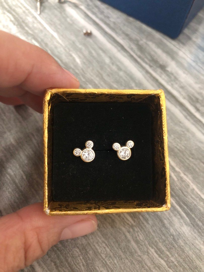 Mickey earrings (Category: Earrings) located in Angeles City. Submitted by phynes (Listing ID 1317176653, Image 1). Description: S925 Preloved Like new Stud .