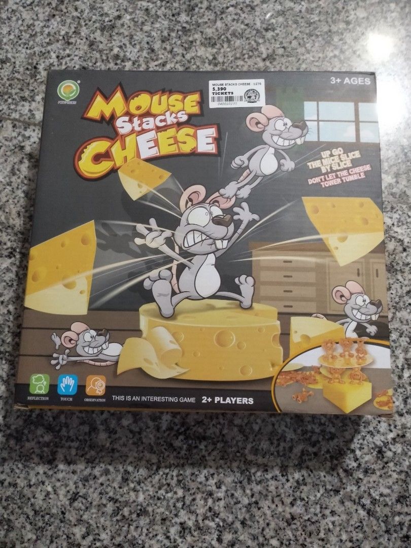 Mouse stack cheese, Hobbies & Toys, Toys & Games on Carousell