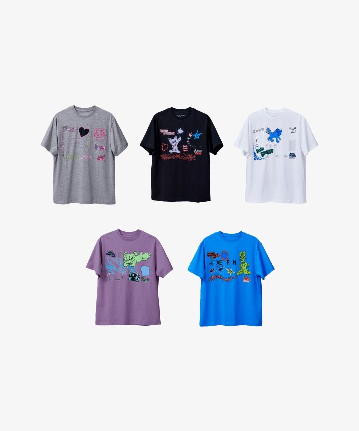 how sweet tシャツ　ミンジ　紫　newjeans NJ How Sweet T-SHIRTS (MINJI) – LINE FRIENDS SQUARE
