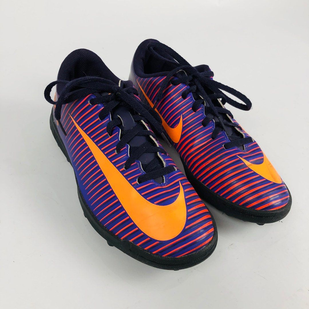 NIKE Mercurial X Victory VI TF Football Shoes Soccer Turf Shoes Size US 5Y UK 4.5 EU 37.5 CM 23.5