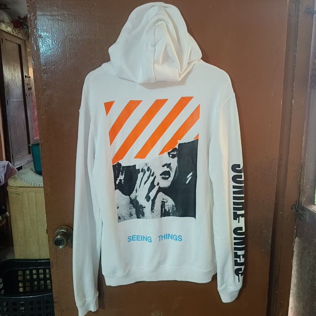 Marilyn monroe off white hoodie hot sale