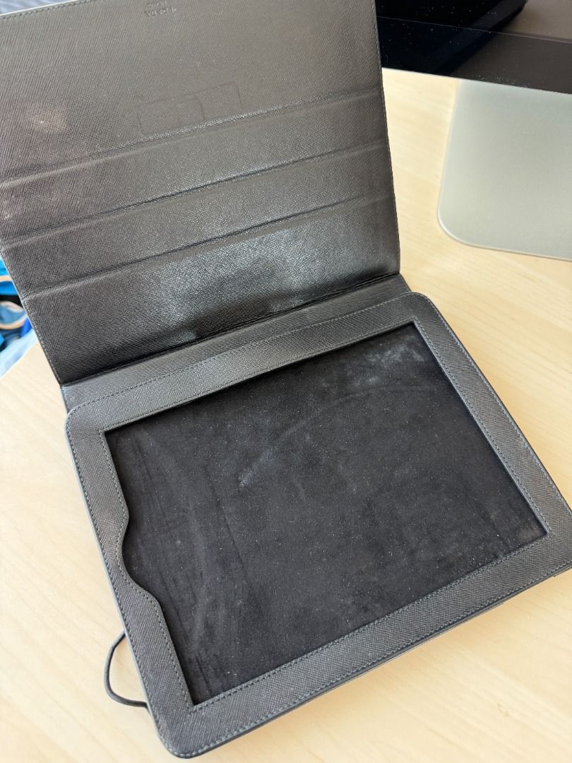 Original Prada iPad case suits iPad air size 240 x 170 x 6 mm 9.45 x 6.67 x 0.24