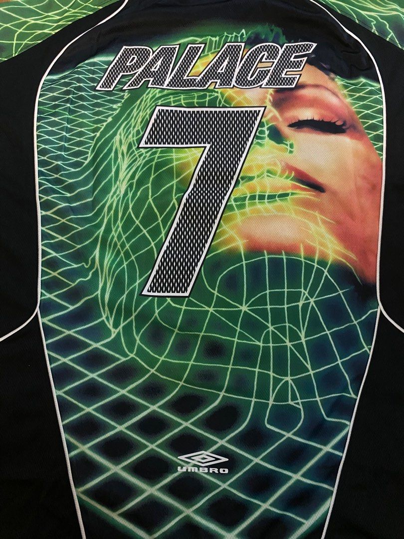 ウェア Palace x Umbro 3rd Goalie Black Neon-L/ Palace x Umbro 3rd Goalie Shirt Black Neon